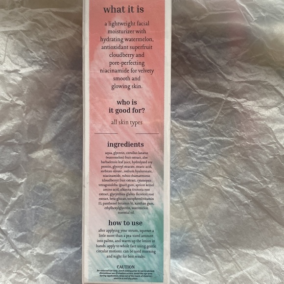 NEW Dallas & James Skincare Co. Watermelon Dream Cloud Cream Moisturizer 1.7 oz - Picture 4 of 4